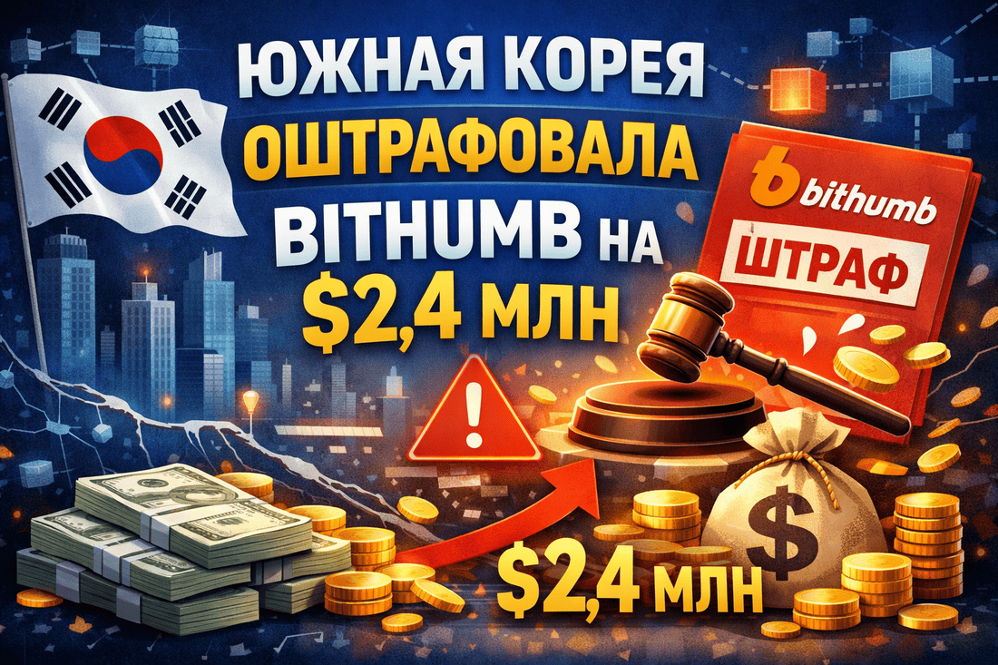 Южная Корея оштрафовала биржу Bithumb на 2.4 млн