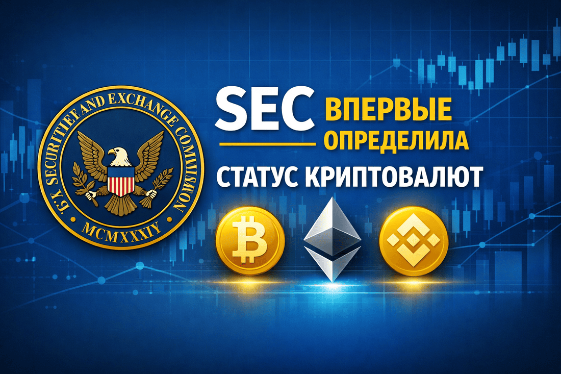 SEC впервые определила статус криптовалют