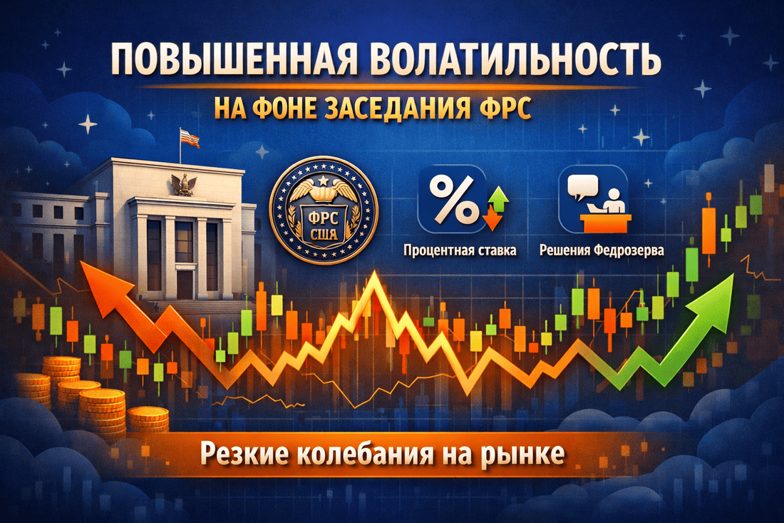 Волатильность на фоне заседания ФРС