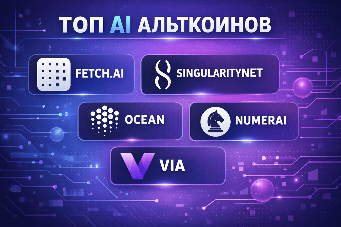 Топ ИИ альткоинов