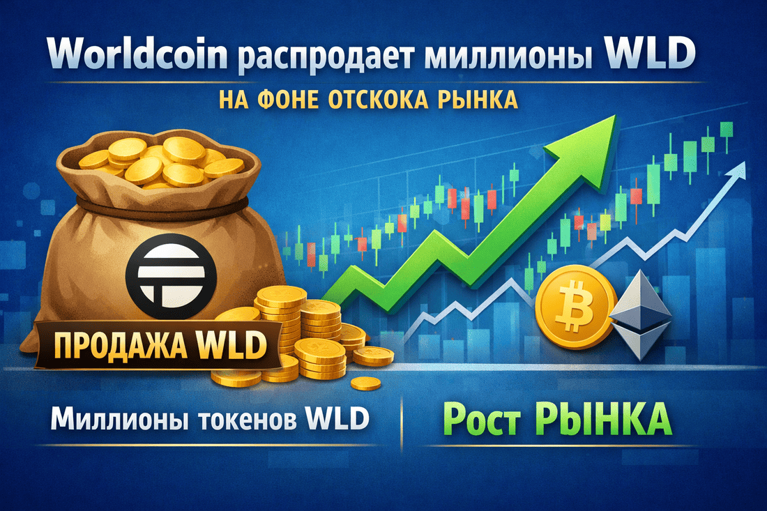 Worldcoin продает миллионы WLD: что происходит с токеном