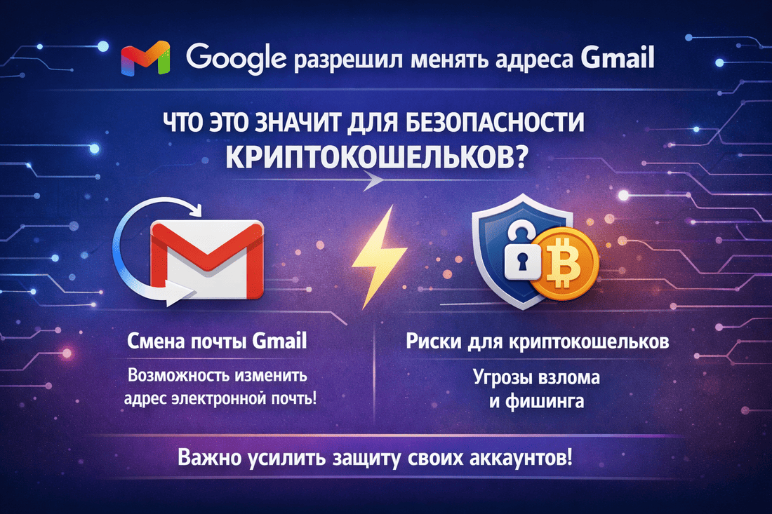 Google обновил Gmail и напомнил о главной проблеме криптокошельков