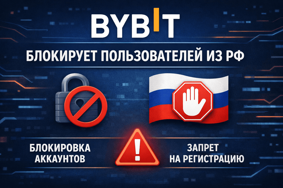 Bybit начала блокировать россиян