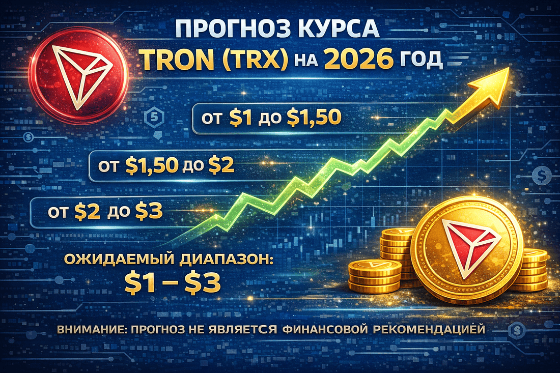 Прогноз цены Tron на 2026