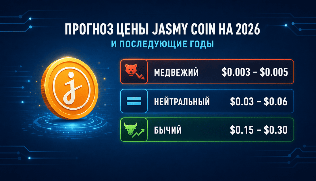 jasmy coin прогноз цены
