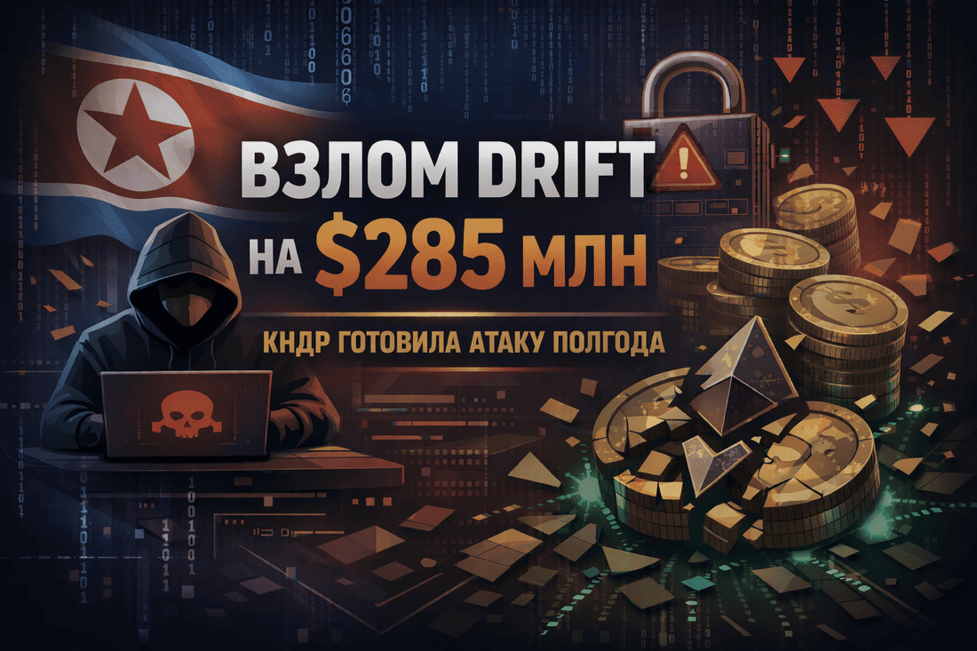 Взлом Drift на $285 млн: КНДР готовила атаку полгода