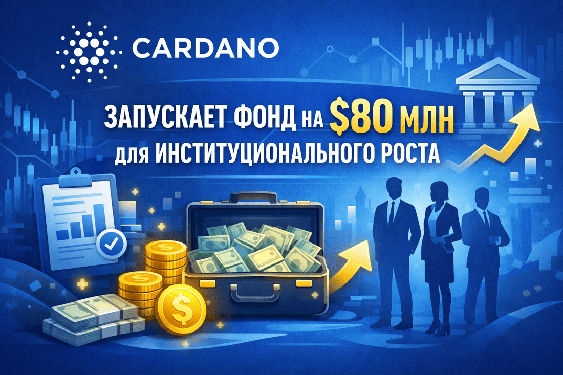 Cardano запускает фонд на $80 млн для институционального роста