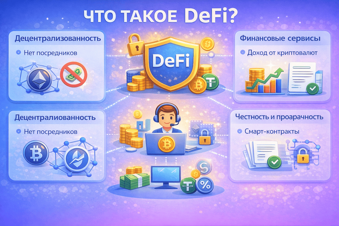 что такое DeFi простыми словами