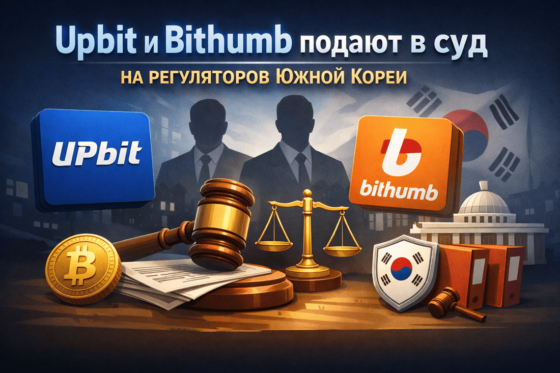 Upbit и Bithumb подают в суд на регуляторов Южной Кореи