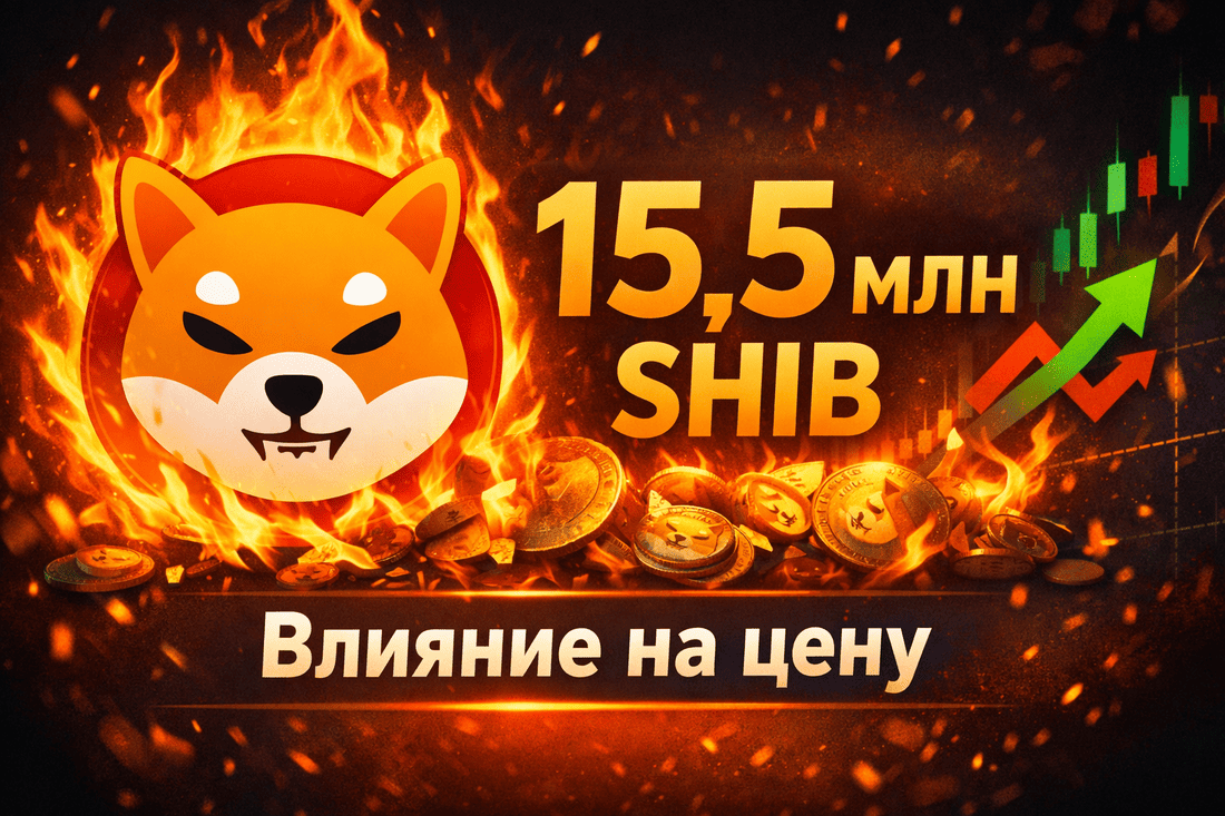 Shiba Inu сжигает 15,5 млн SHIB за сутки: влияние на цену