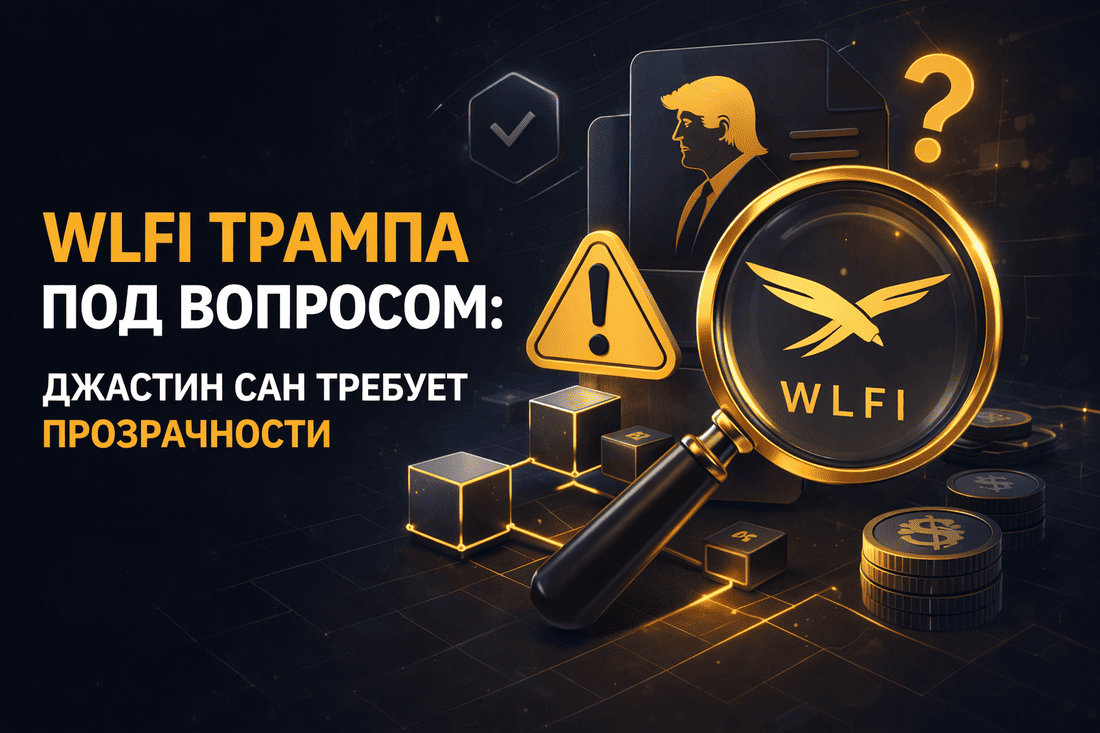 WLFI Трампа под вопросом: Джастин Сан требует прозрачности