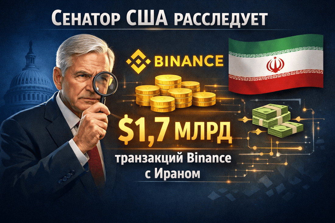 Сенатор США расследует $1,7 млрд транзакций Binance с Ираном