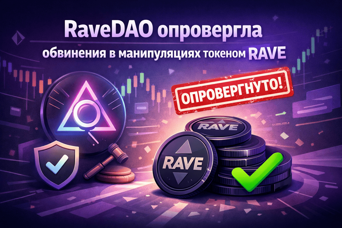 RaveDAO опровергла обвинения в манипуляциях токеном RAVE