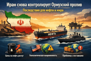 Иран восстановил полный контроль над Ормузским проливом и усилил давление на США