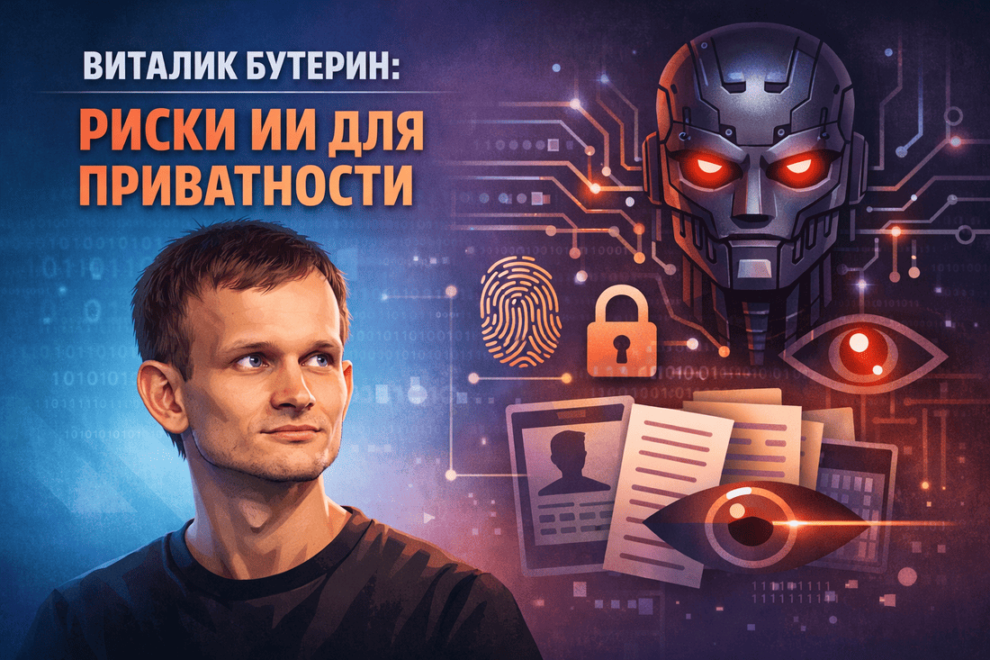 Виталик Бутерин заявил о рисках ИИ для приватности