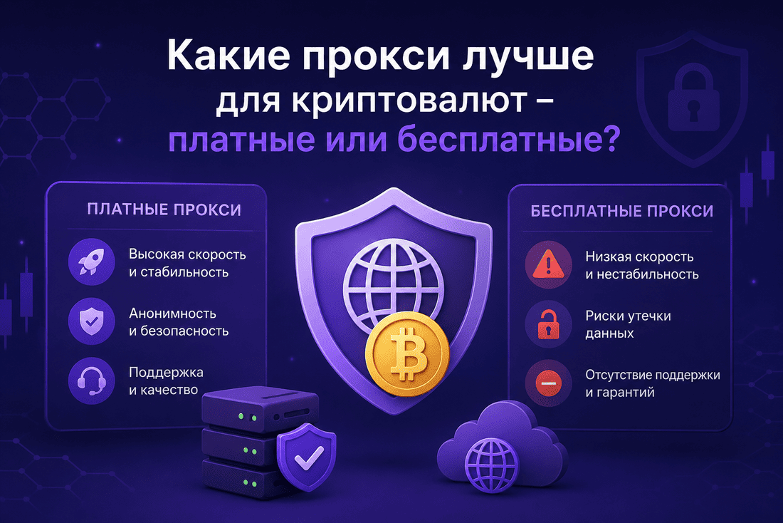 Какие прокси лучше для криптовалют – платные или бесплатные