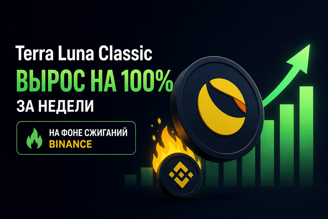 Terra Luna Classic вырос на 100% за недели на фоне сжиганий Binance