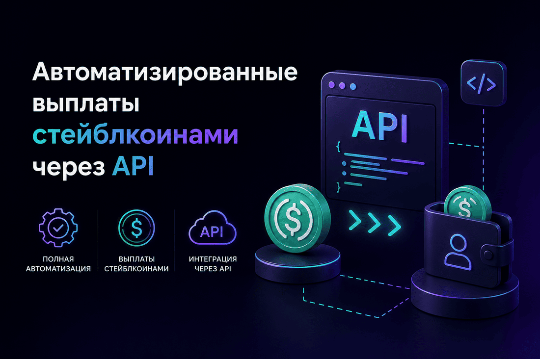 Автоматизированные выплаты стейблкоинами через API