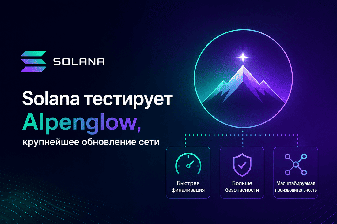 Solana тестирует Alpenglow, крупнейшее обновление сети