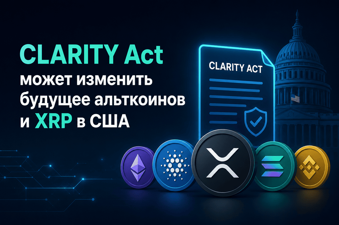CLARITY Act может изменить будущее альткоинов и XRP в США