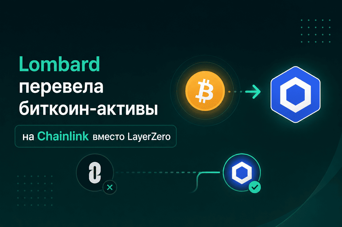Lombard перевела биткоин-активы на Chainlink вместо LayerZero