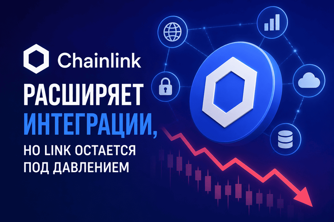 Chainlink расширяет интеграции, но LINK остается под давлением