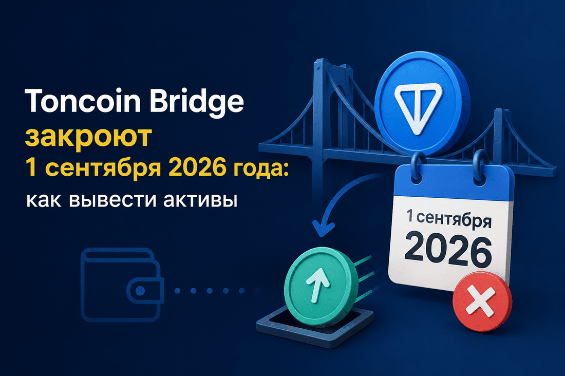 Toncoin Bridge закроют 1 сентября 2026 года: как вывести активы