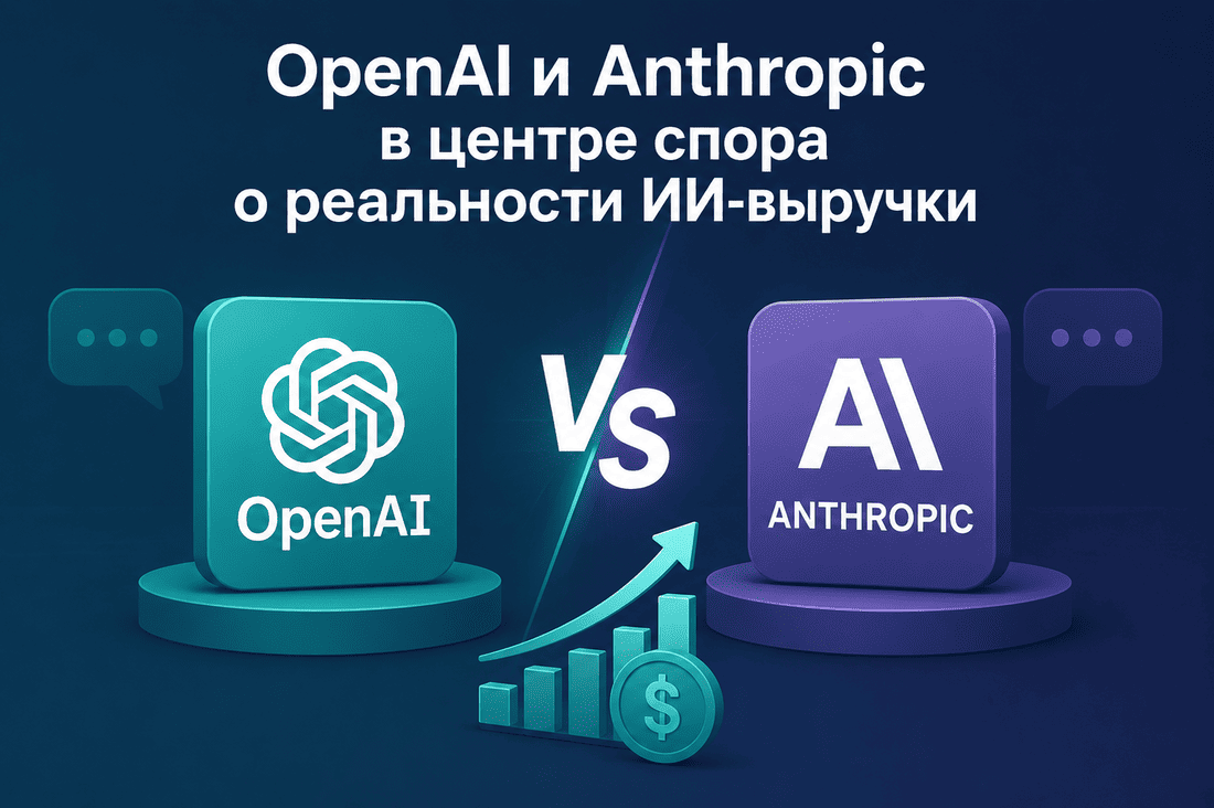 OpenAI и Anthropic в центре спора о реальности ИИ-выручки