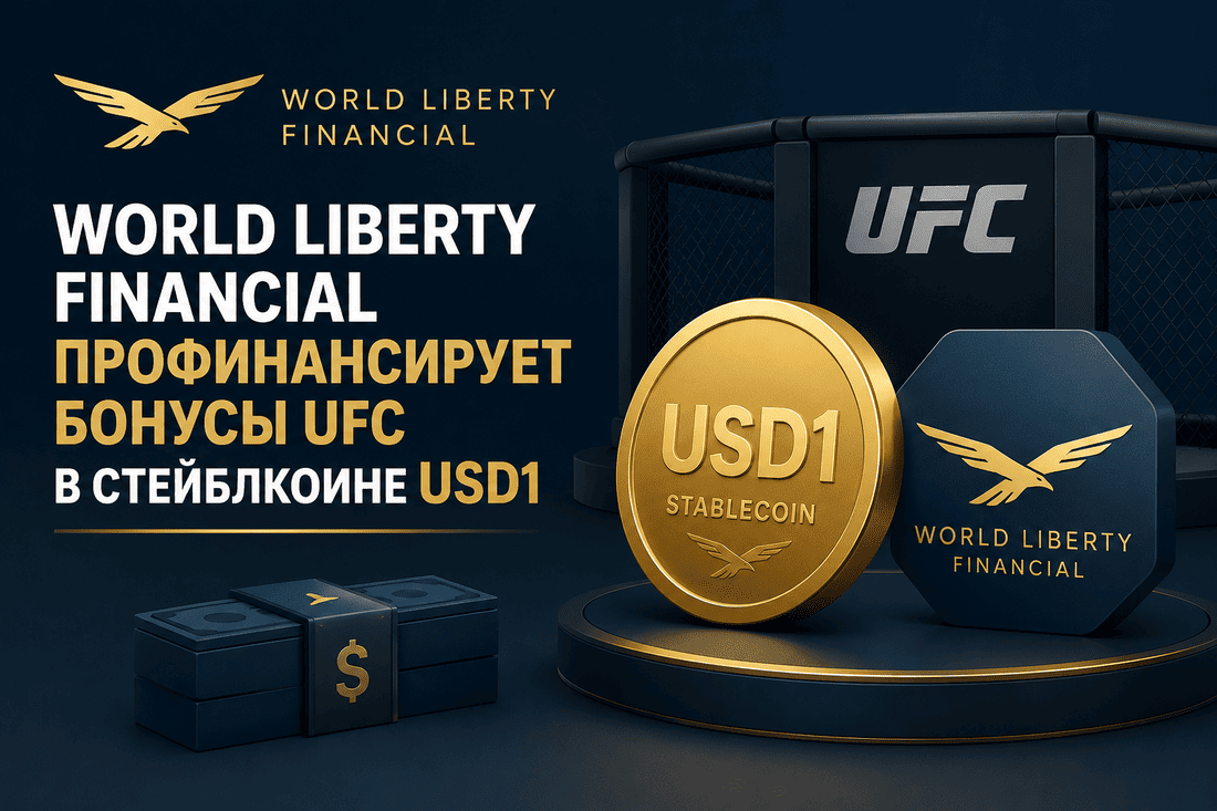World Liberty Financial профинансирует бонусы UFC в стейблкоине USD1