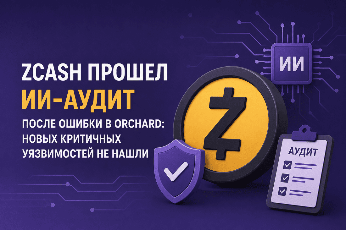 Zcash прошел ИИ-аудит после ошибки в Orchard: новых критичных уязвимостей не нашли