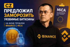 CZ предложил заморозить часть биткоинов: почему вокруг Binance снова растет напряжение